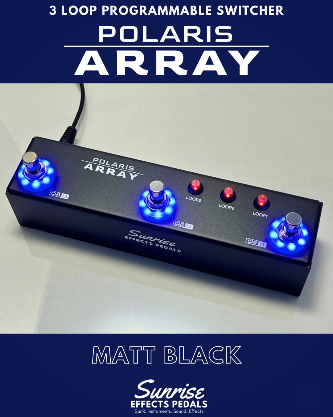 POLARIS ARRAY【3ループ プログラマブルスイッチャー】 | Sunrise