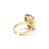 【MARKET】SINGLE STONE RING 3701
