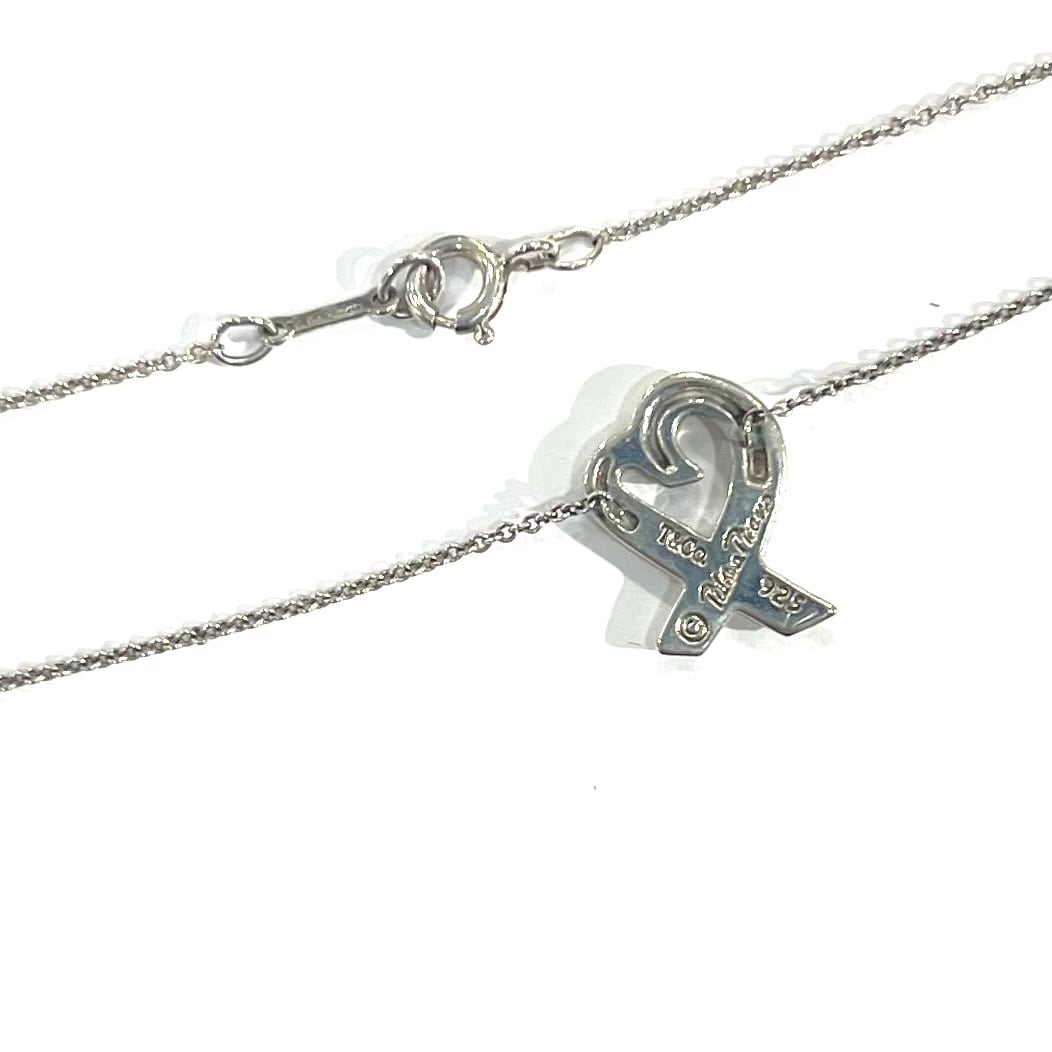 TIFFANY&CO.】2542 名品。 ラビングハート ネックレス シルバー925