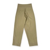 nano universe ナノユニバース ラップパンツ スラックス 36 /カーキ グリーン/ナイロン/ストレッチ