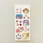 【数量限定】 すこぶる動くウサギ ハートいっぱいシール