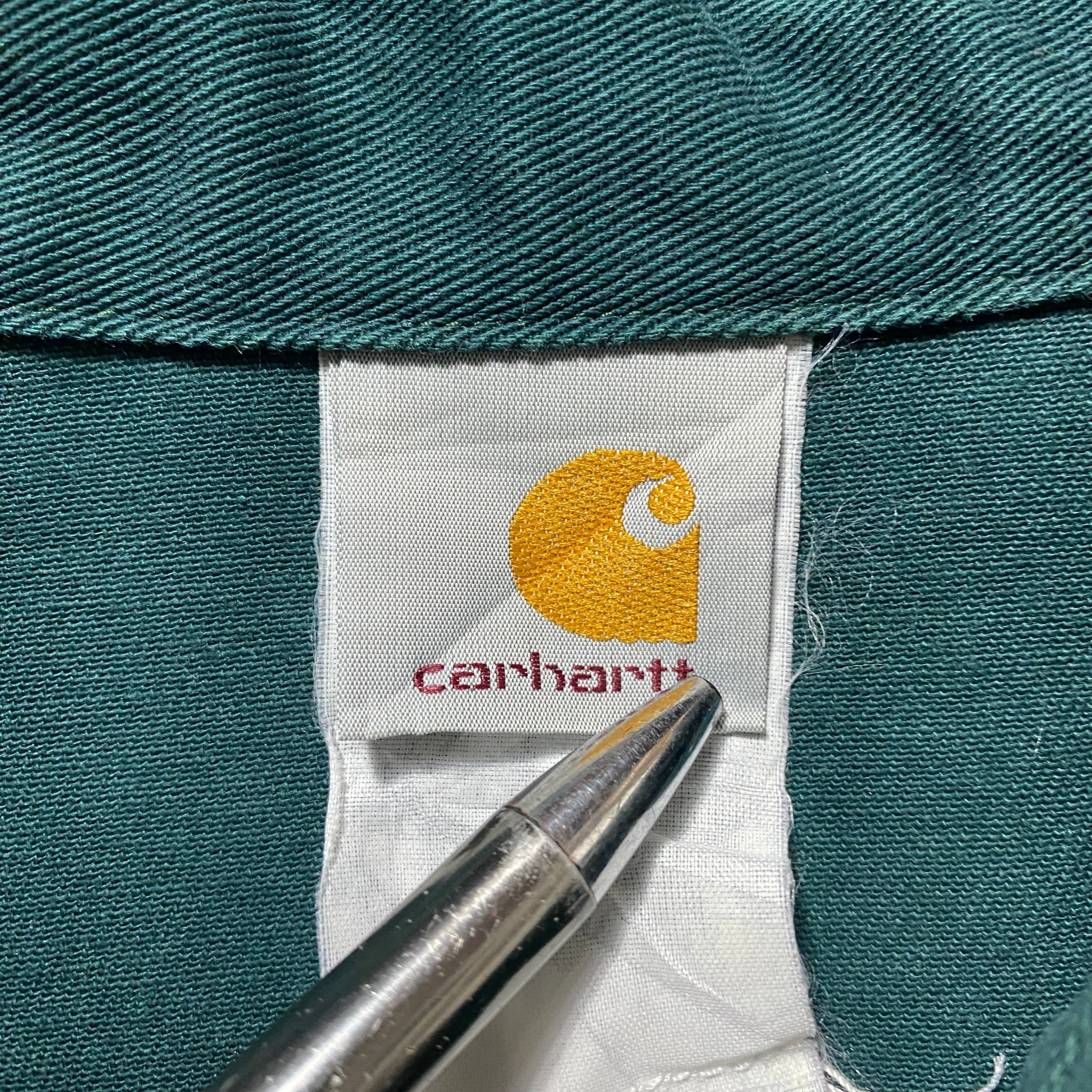 carhartt カーハート ダブルポケット スナップボタン グリーン