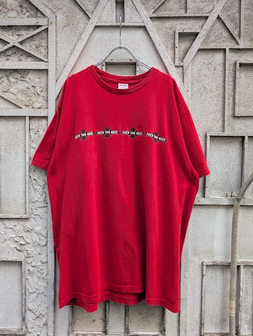 "SUPREME" print tee / made in USA