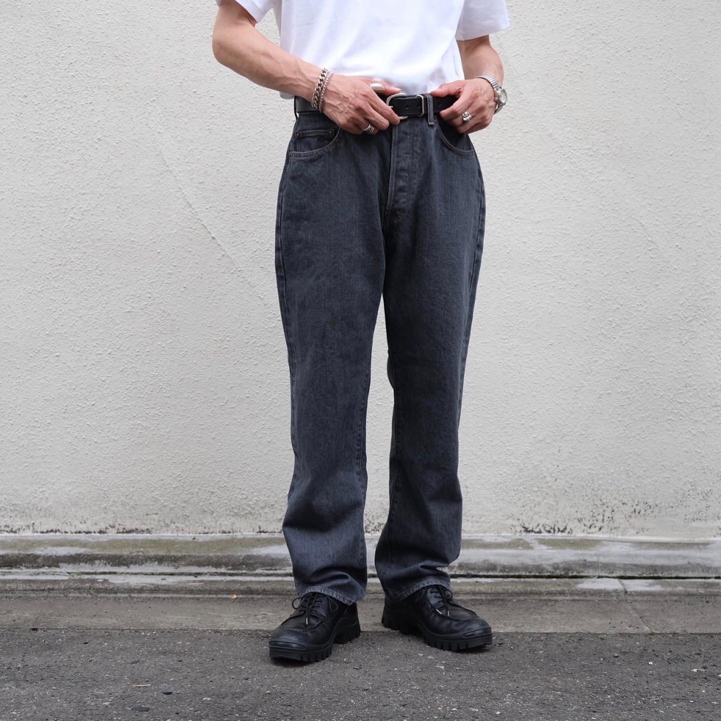 CIOTA”スビンコットン 13.5oz ストレートデニム M GRAY “ | Lapel