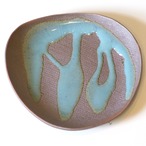 青磁流し銘々皿【梶原茂正作】