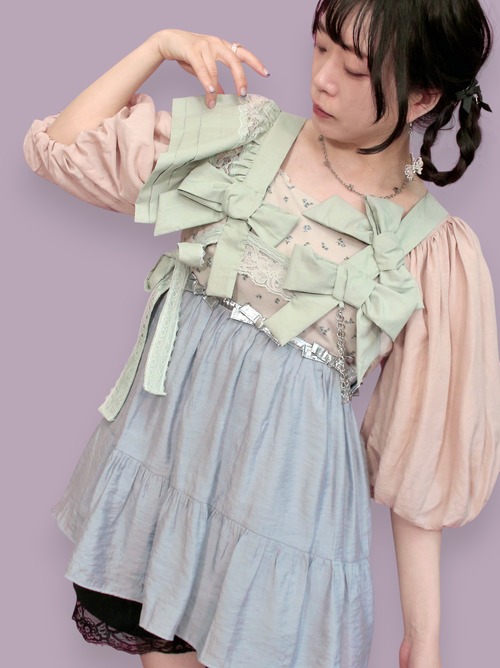 "ribboned me" asymmetry harness