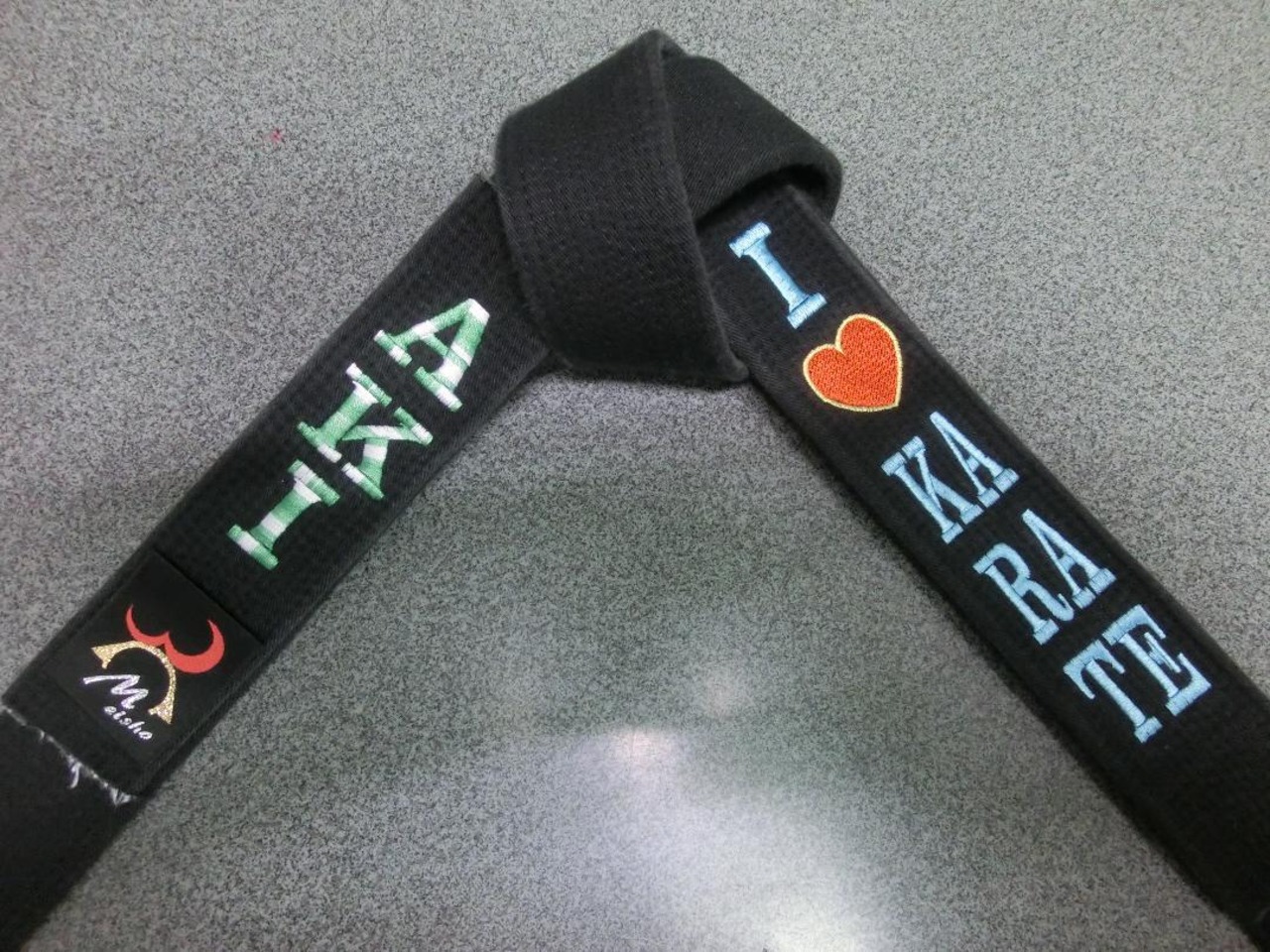 九桜　試合用黒帯　JOVB　（ネーム刺繍無し） - 5