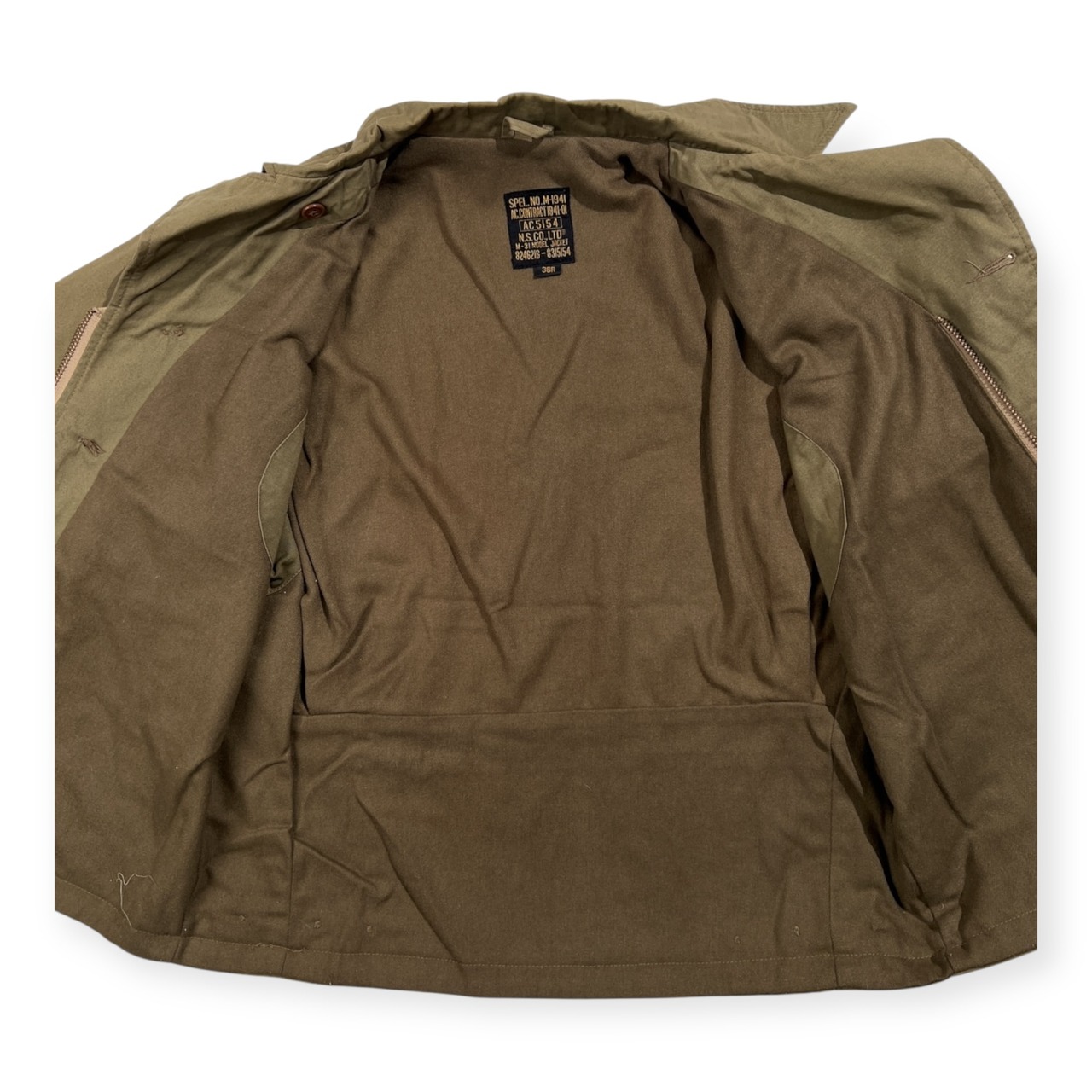 中田商店 US ARMY M-41 FIELD JACKET ミリタリー フィールドジャケット サイズ 36R
