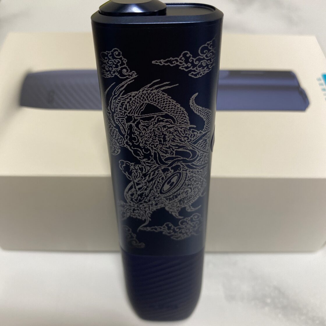 風神 雷神 龍 デザイン レーザー加工 iQOS ILUMA i ONE アイコス  