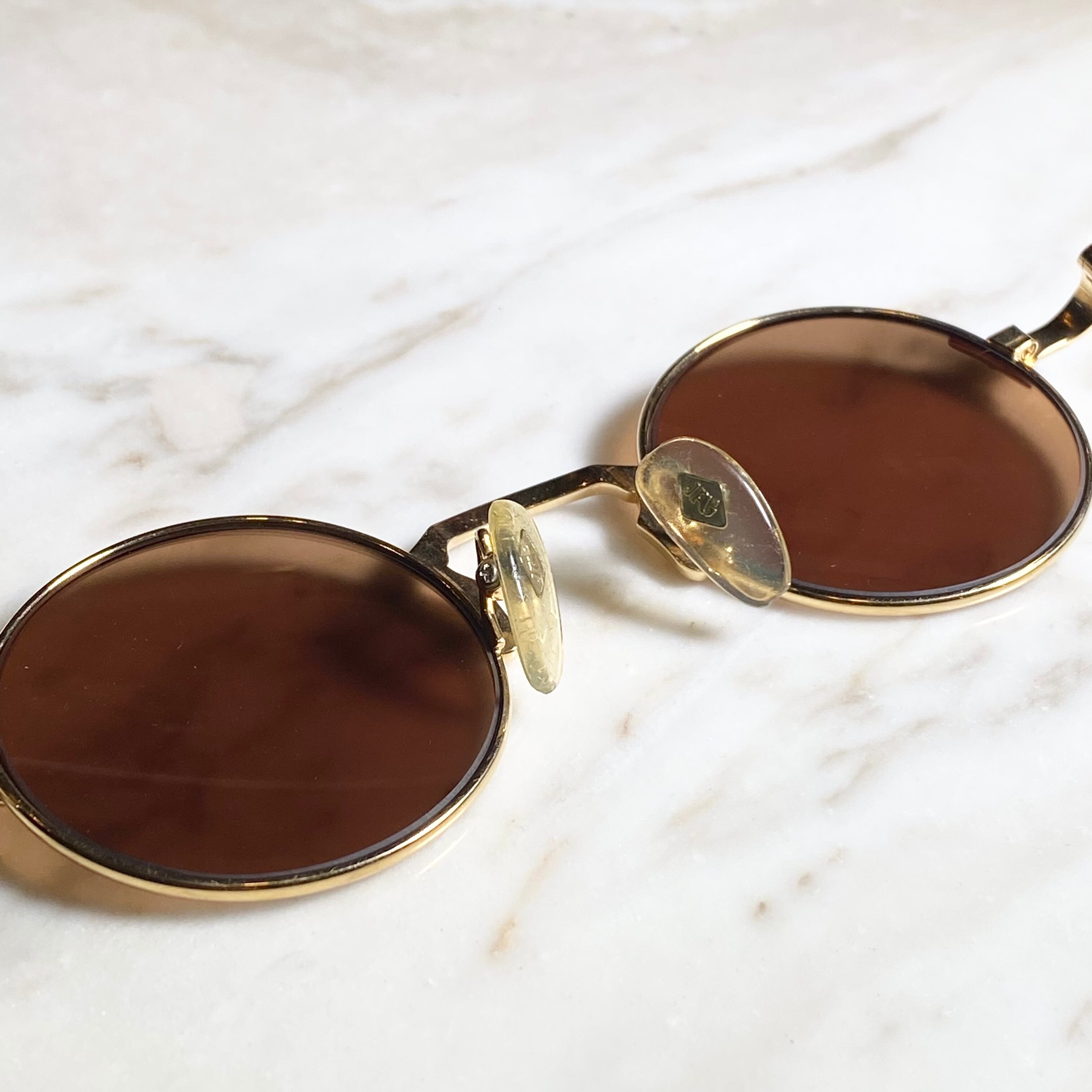 vintage JUNIOR GAULTIER round frame sunglasses “57-4175” | NOIR ONLINE