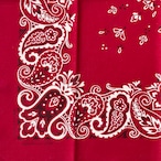 【Good】70s RN14193 花柄 ヴィンテージ バンダナ MADE IN USA