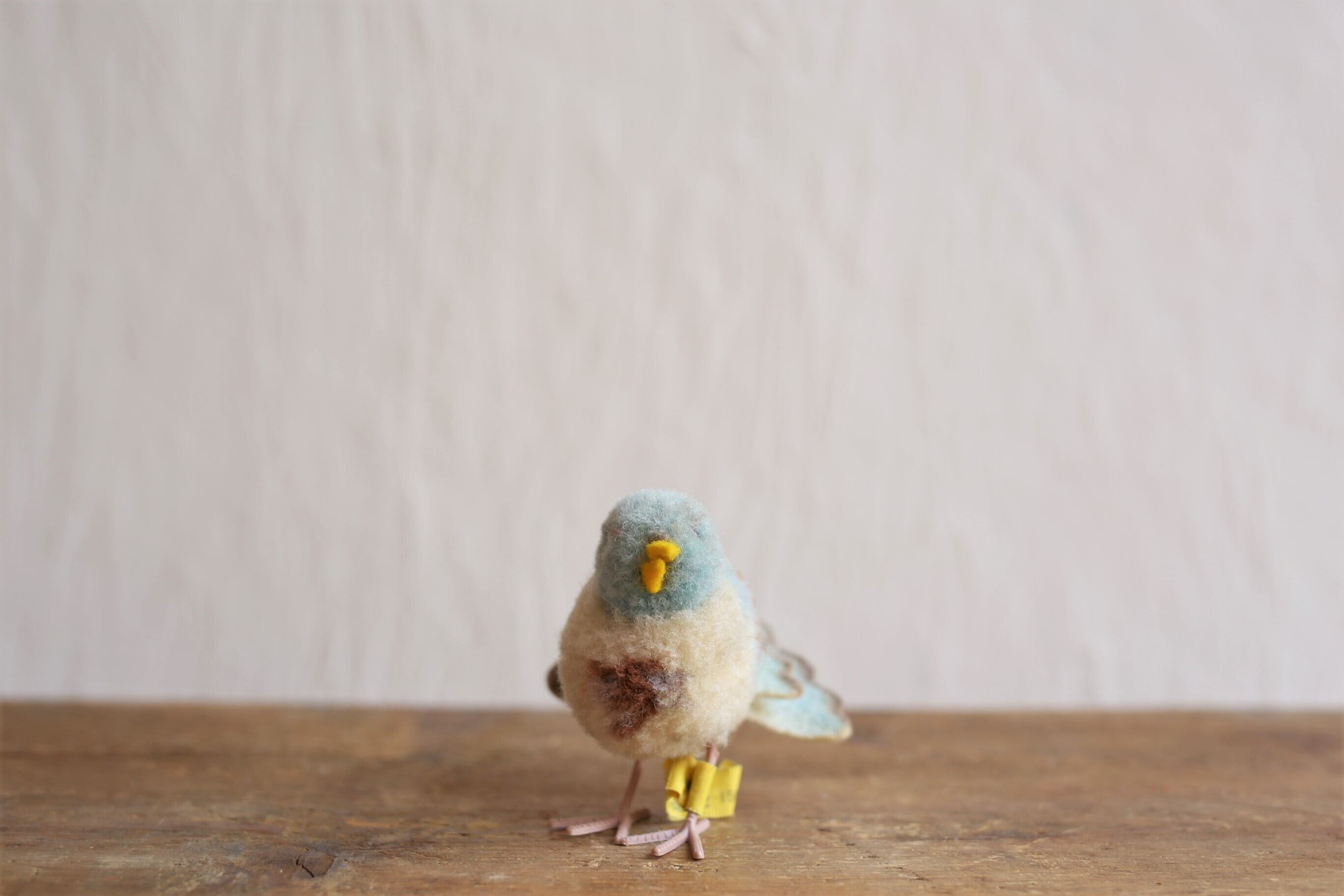 ドイツ ヴィンテージ Steiff シュタイフ ポンポン ミニチュア 鳥 ハト