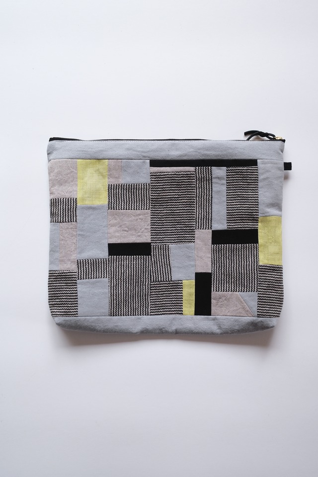 【30cm】Hand-woven patchwork big case #5