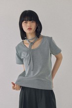 DU260535 2way Jacquard Tee