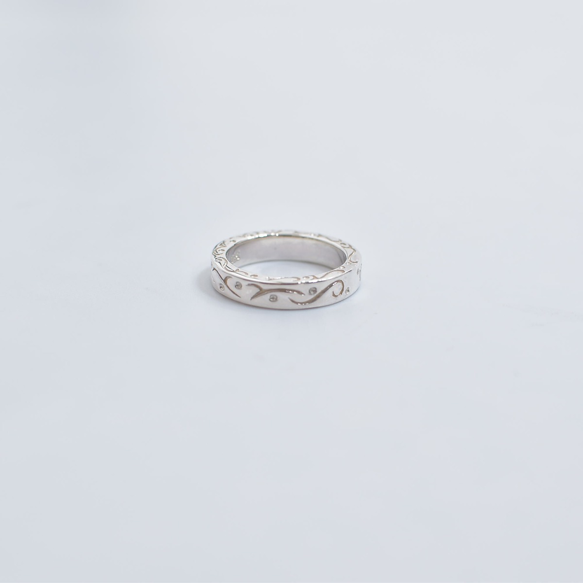 シルバー925 リング トライバル柄 17号 指輪 silver ring アクセサリー 