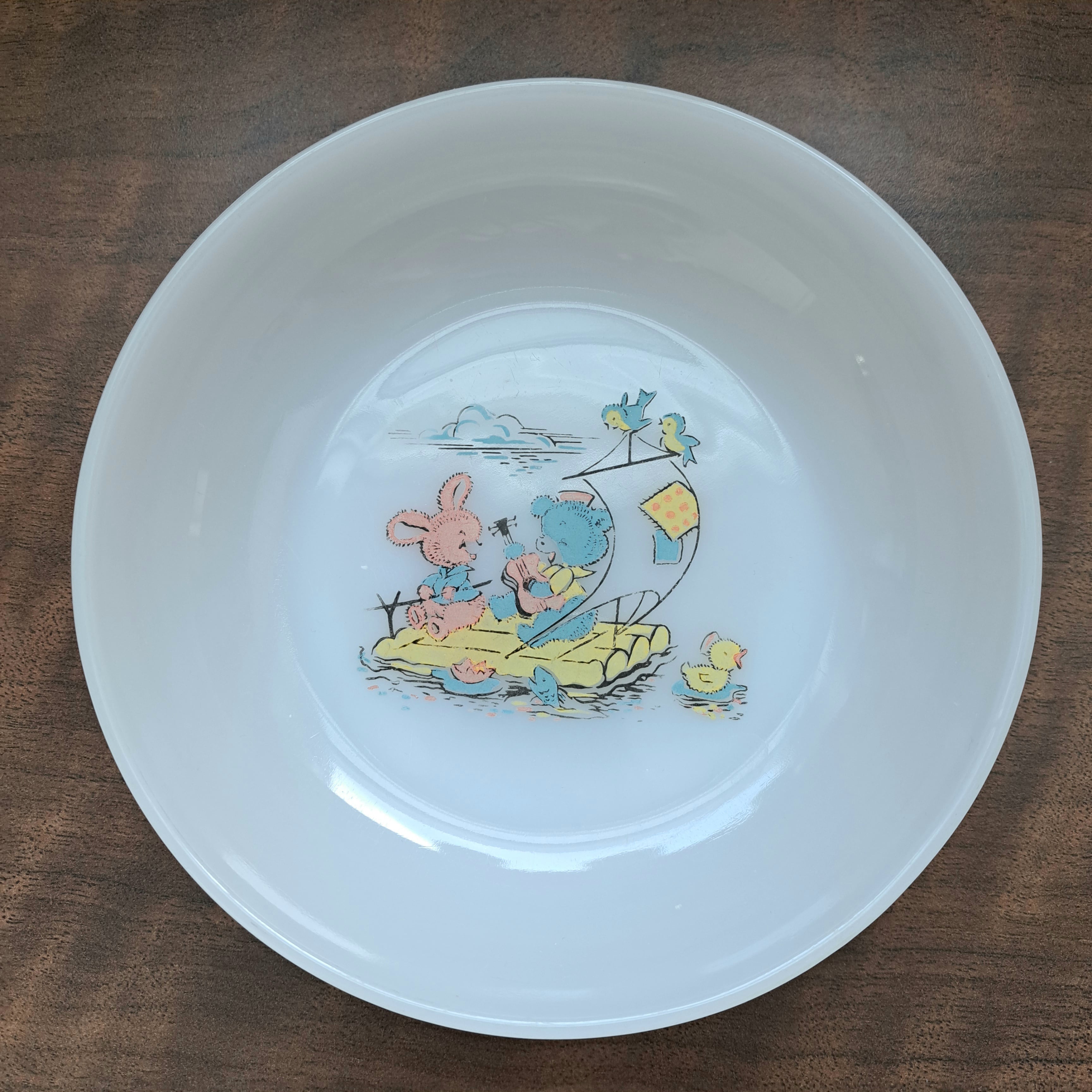 【FIRE-KING】キディ ミールタイム ボウル