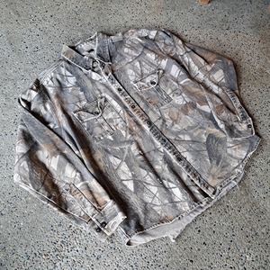 "boro" リアルツリーカモ ハンティングシャツ used [209076]