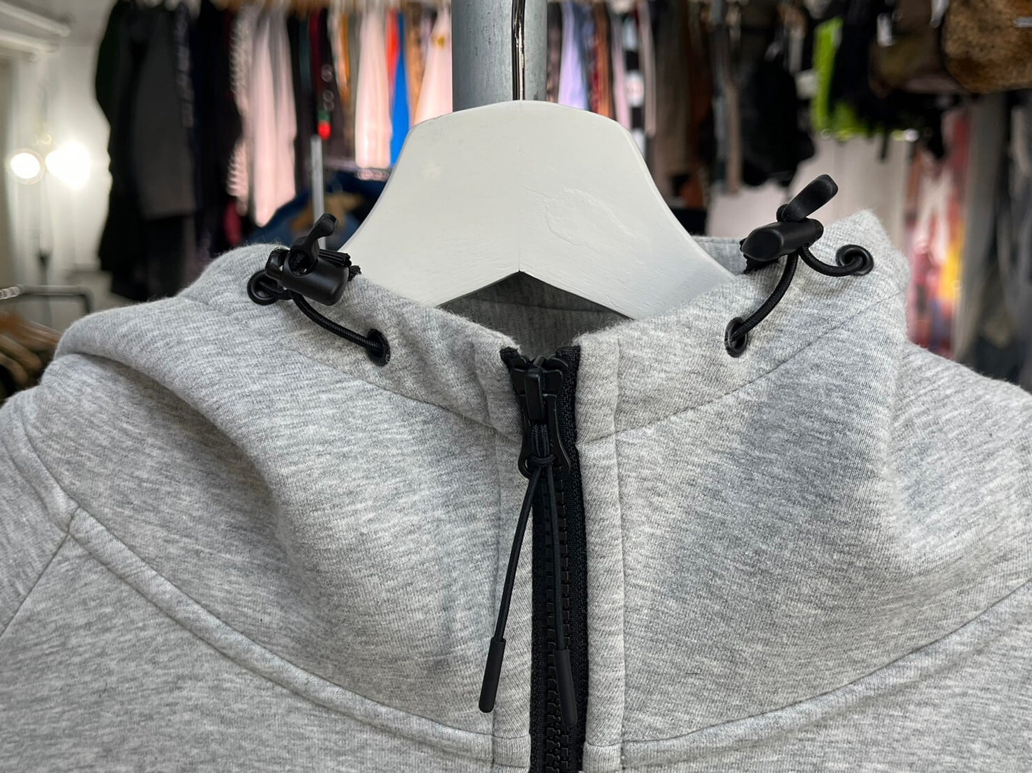 FCRB VENTILATION HOODIE GREY 192003