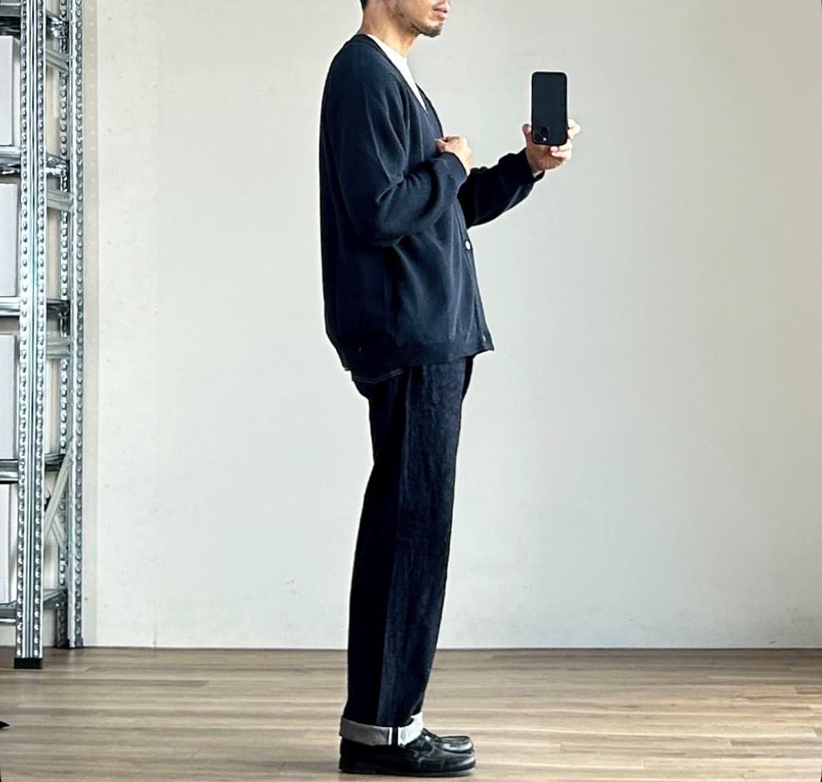 25AW》【STILL BY HAND】SEMI WIDE SELVEDGE DENIM TROUSERS スティル