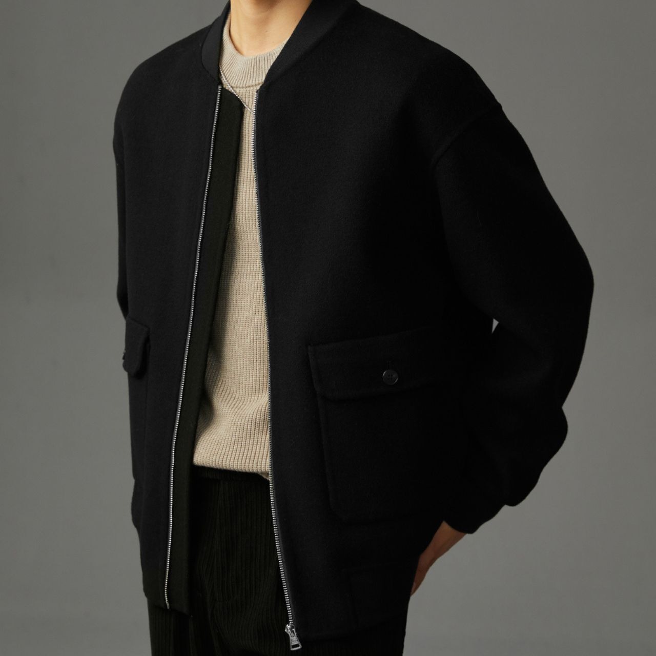 シンプルモードブルゾン　MT0110050