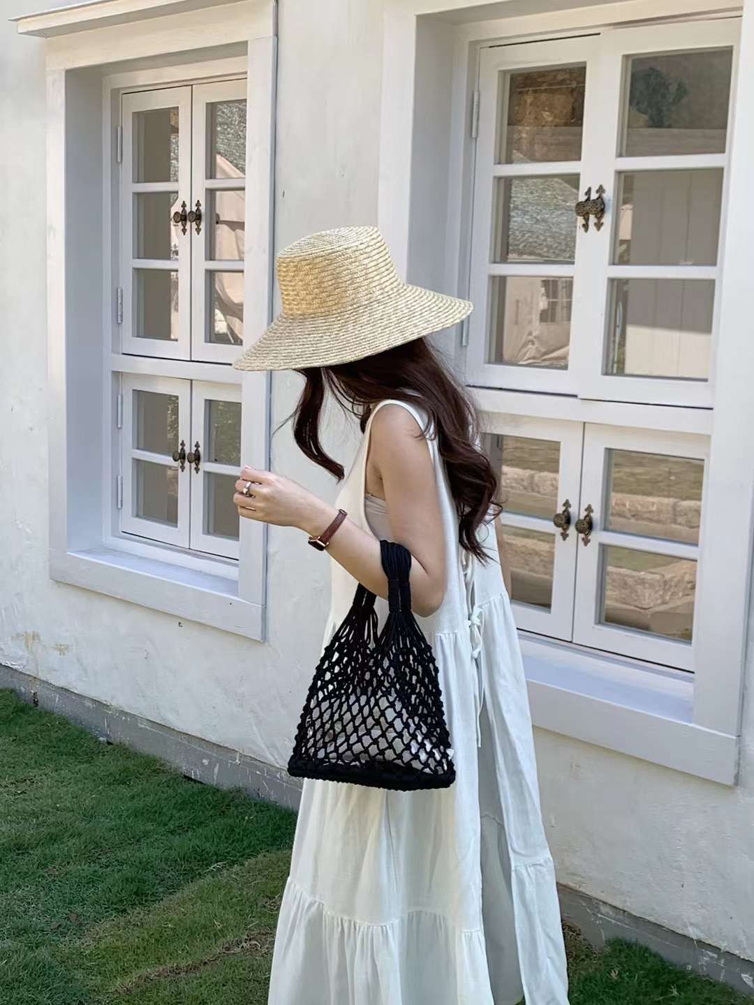 ポーチ付きメッシュバッグ　AS105-113