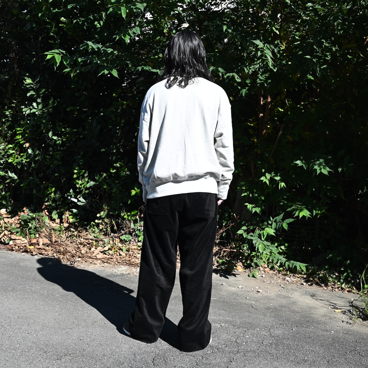 INTERIM(インテリム)ヴァージンウール主体のブークレツイードシャツジャケット