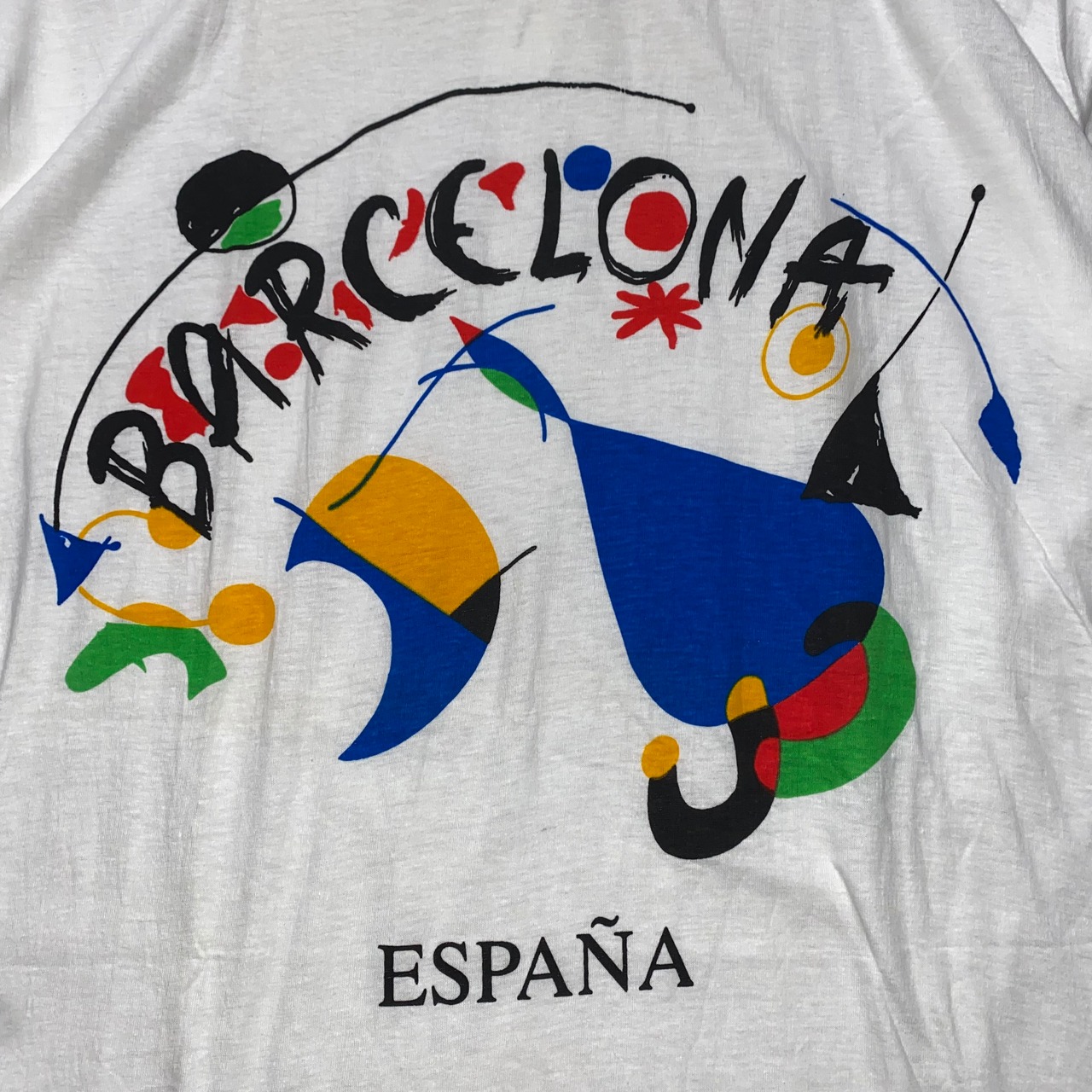 vintage 1990’s JOAN MIRO art tee