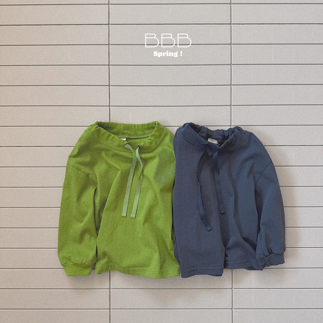 【取寄】bella bambina｜boat string sweatshirt tee｜ボート紐スウェットT｜XS-XL｜kids｜26 spring