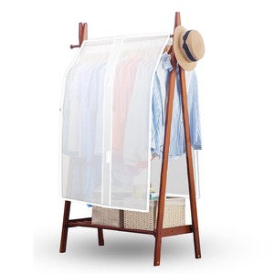 【在庫のみ】洋服カバー 60*120cm 衣類カバー 防水 防ホコリ 超大開け口 出し入れラクラク スーツカバー ハンガーラックカバー 押入れや クローゼット適用 防塵 防虫 防水 マジックテープ付き 取付簡単 5〜18枚収納 ホワイト (60*120)