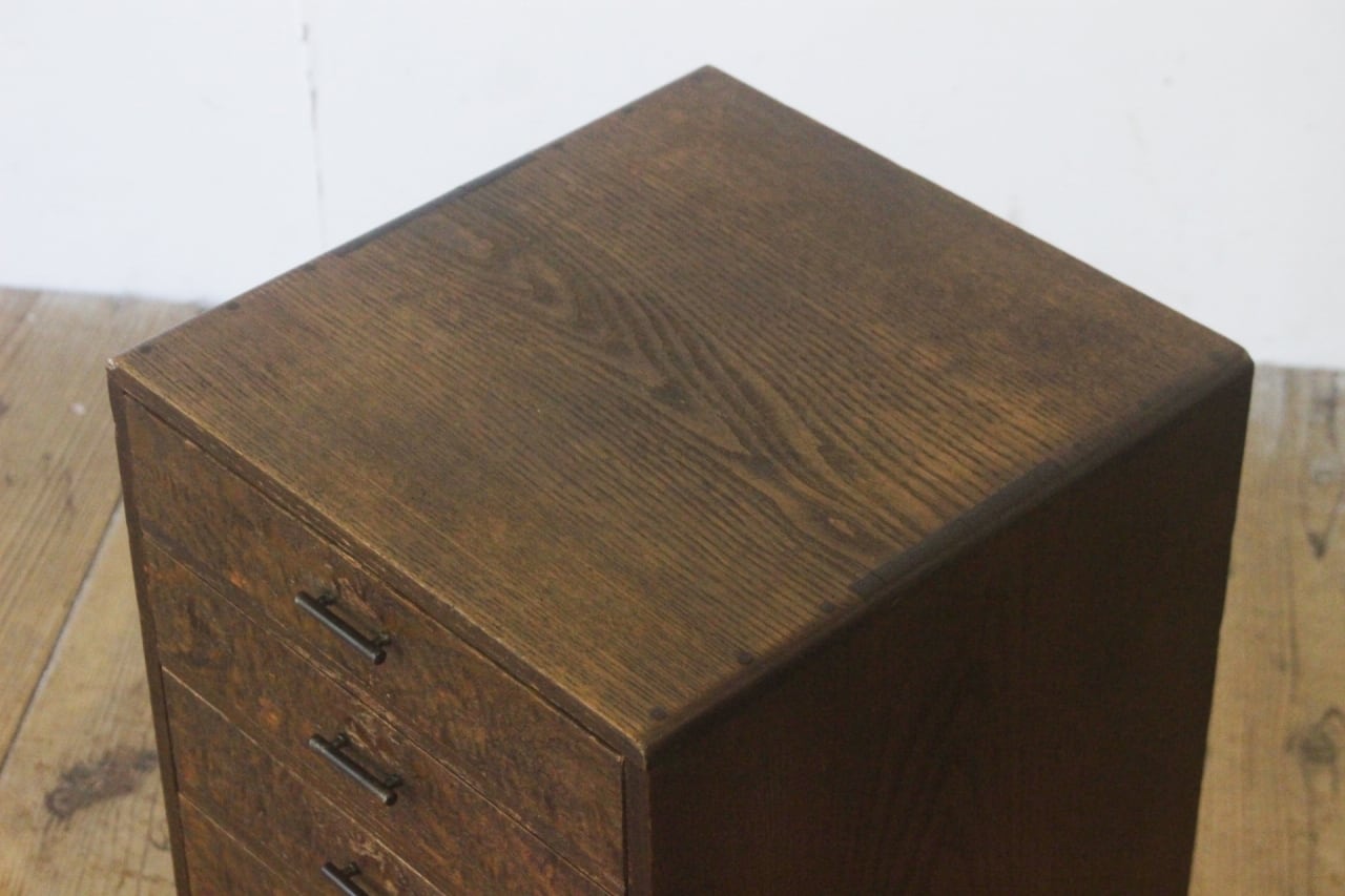 レトロ 卓上 小引き出し 抽斗 5杯 収納 小物入れ レターケース 仕切り B5 レトロ 卓上 小引き出し 抽斗 5杯 収納 小物入れ レターケース 仕切り