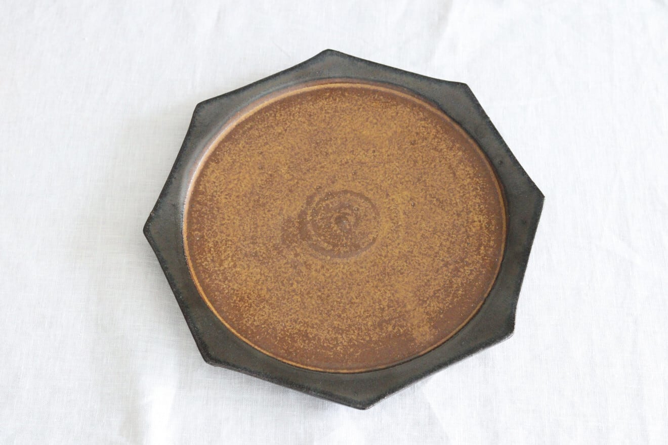 岩山陽平 七寸八角皿
