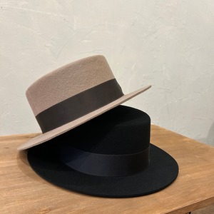 BRUH WOOL BOATER HAT