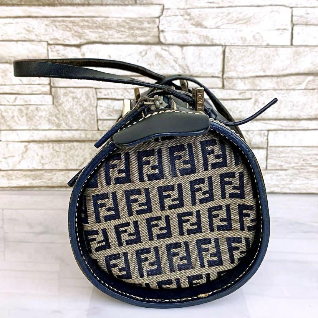 ズッキーノ FENDI 1円 ズッカ柄 フェンディ キャンバス □美品
