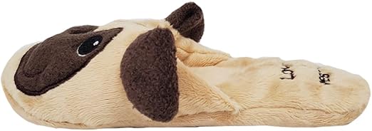 LOVE PETS by BESTEVER】スリッパ パグ おやつポケット 犬 猫 おもちゃ