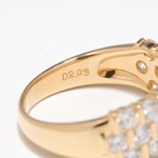 ダイヤモンド デザインリング K18(YG) / 2.030ct