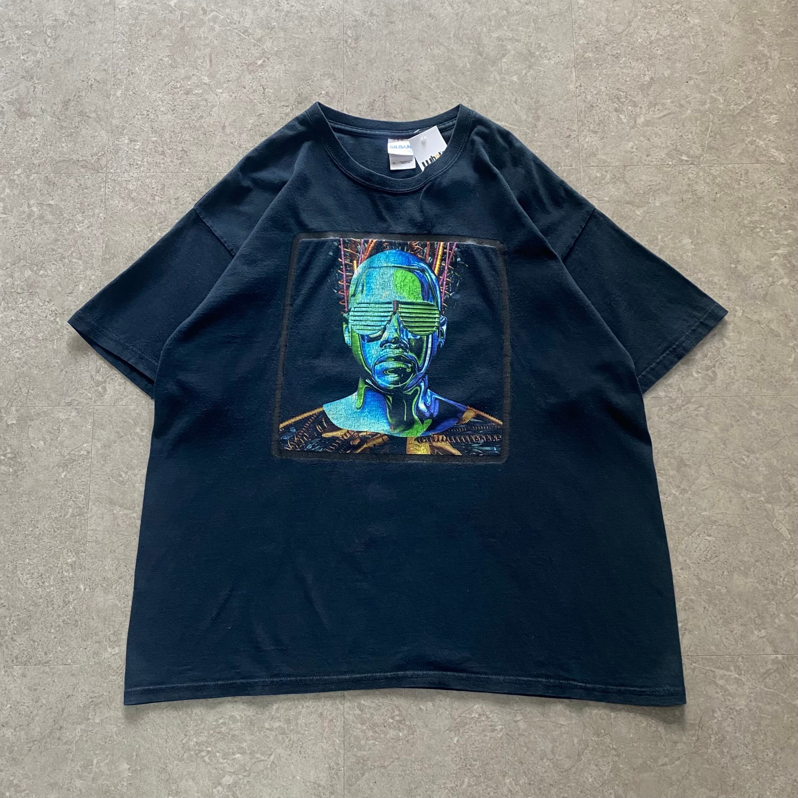 2008s Kanye West "Grow in the dark tour" T-shirt【仙台店】
