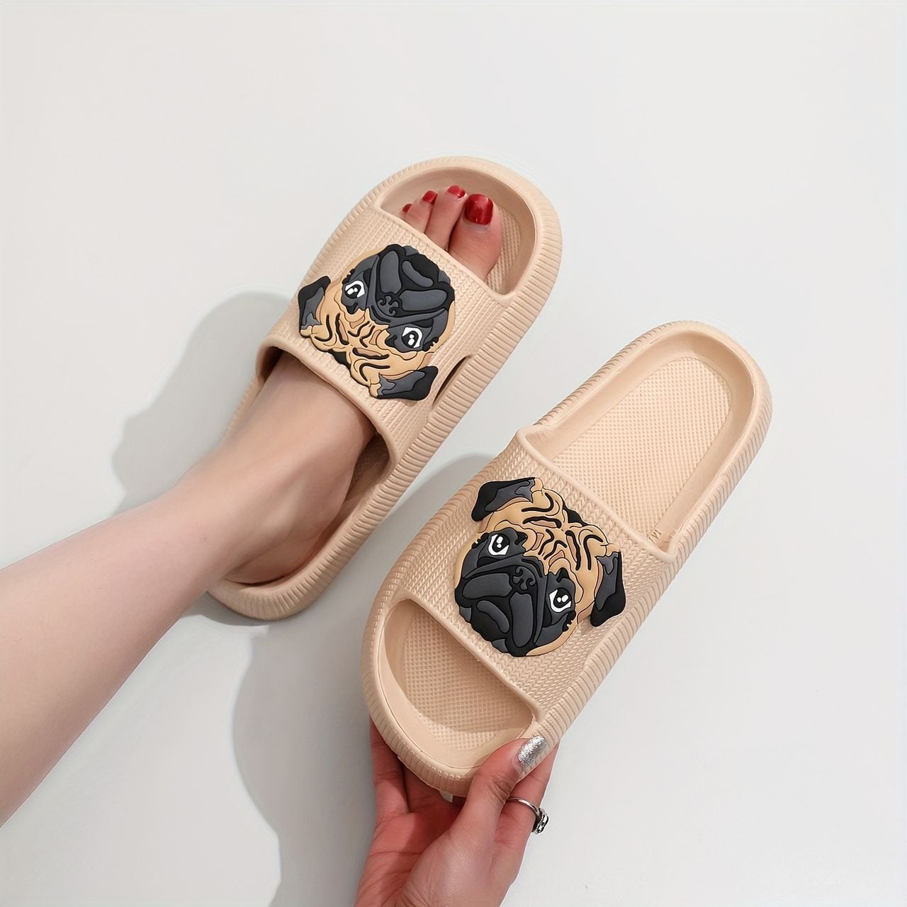 Rubber sandals 10colors snk-53 | Pug shower - パグシャワー パグ