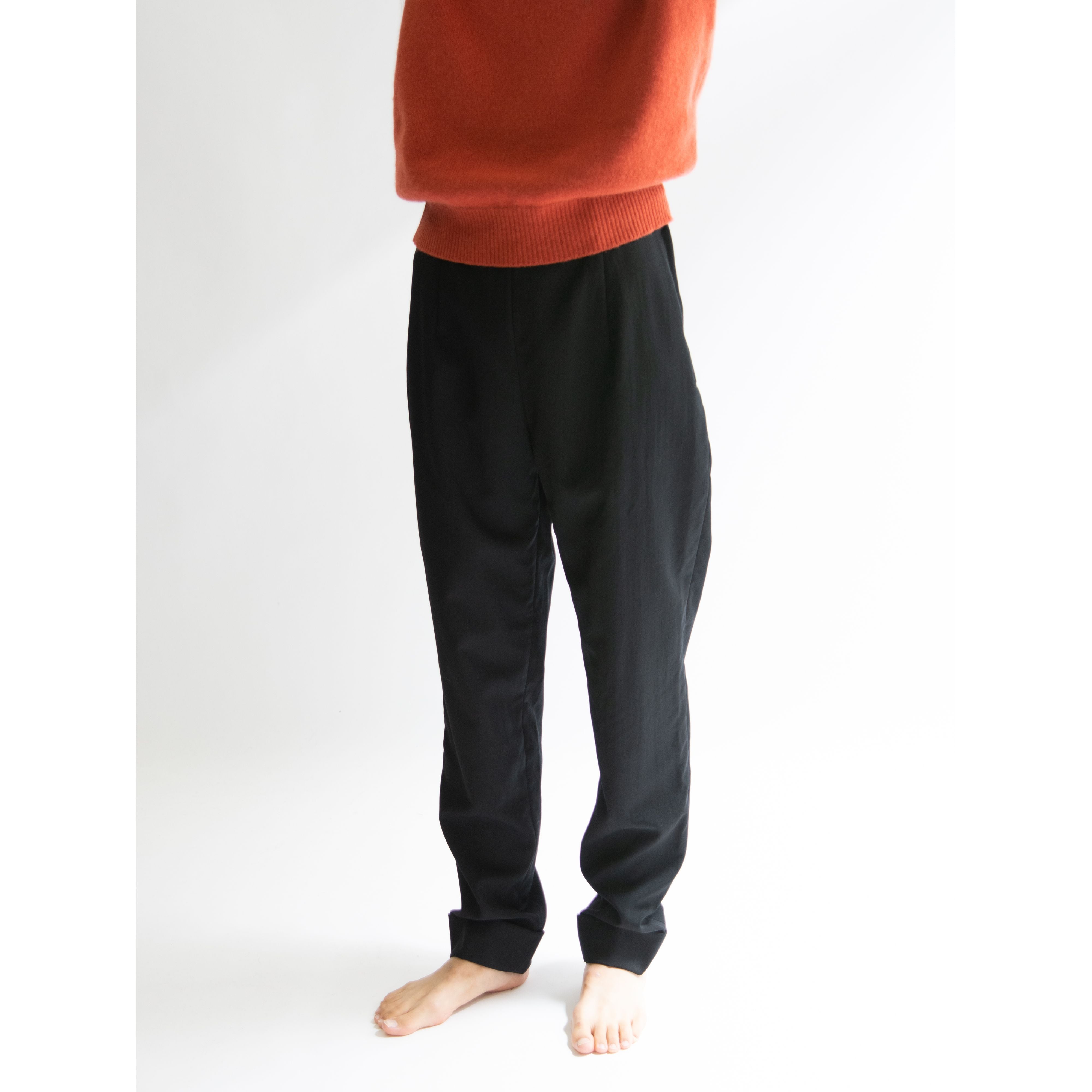 【tricot COMME des GARCONS】Made in Japan "AD1992" 100% Wool Tuck Pants （トリコ コムデギャルソン 日本製ウールタックパンツ）