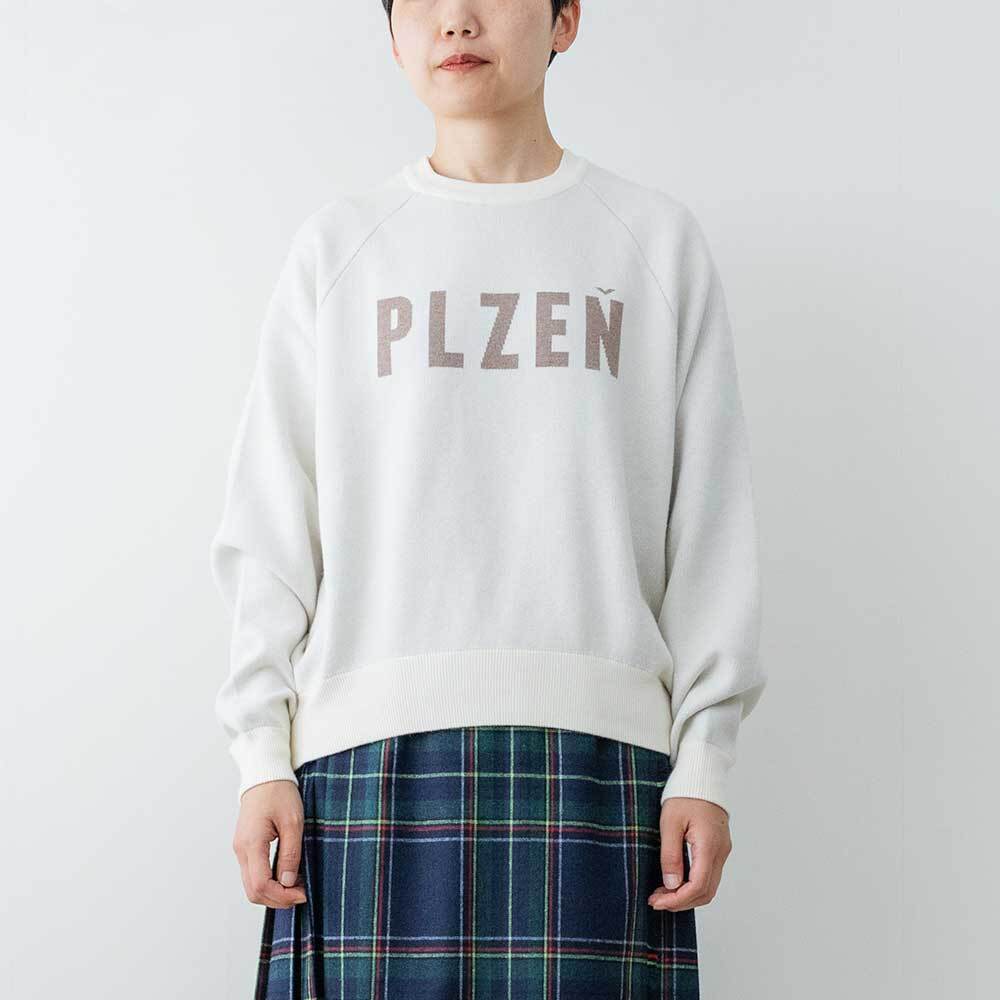 4月末までの出品 CLOCHE クロッシェ ロゴニットプルオーバー CLOCHE ロゴニットプルオーバー | LASQ store | ラスクストア
