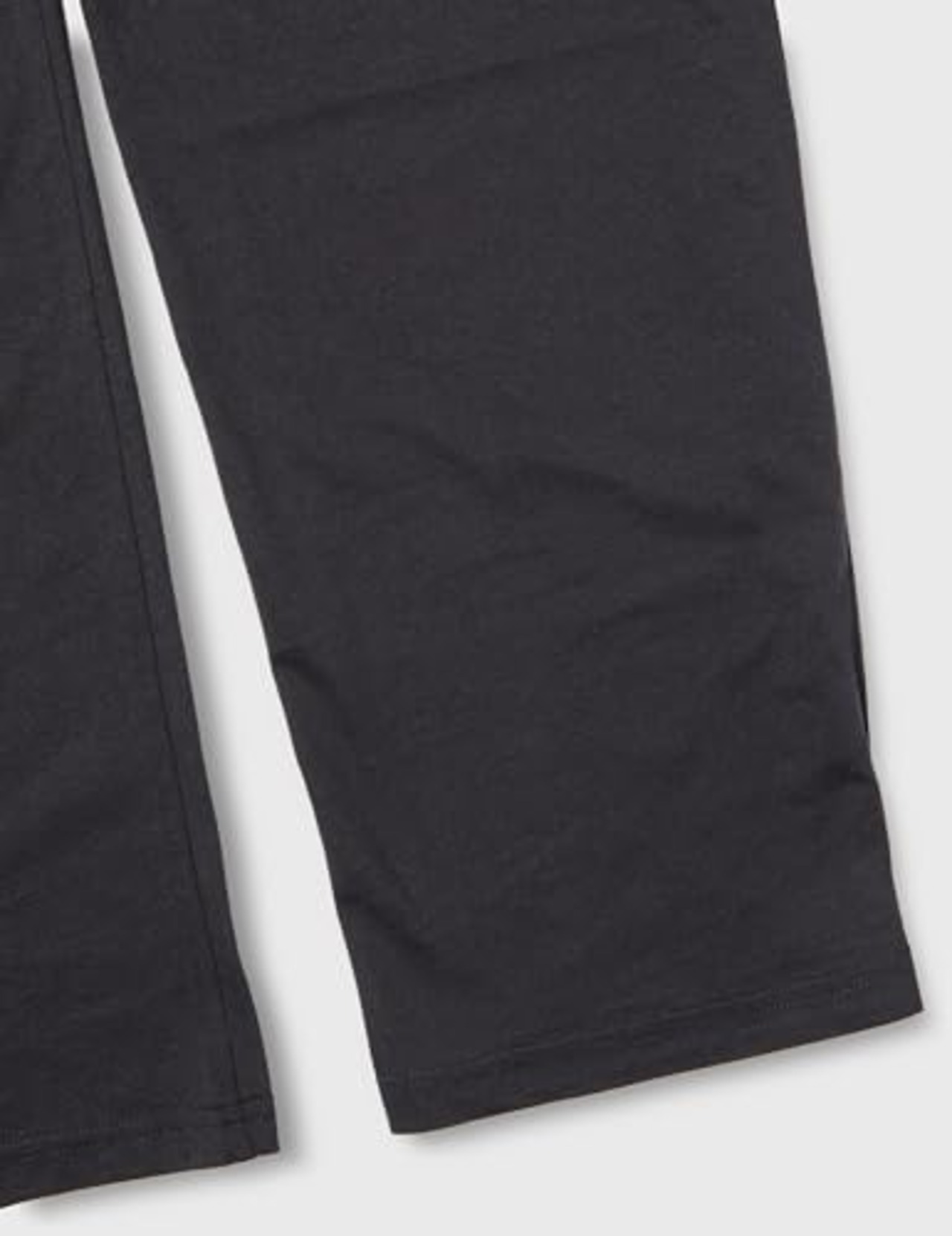 パジャマ ボトムス ニット コットン メンズ ブラック M