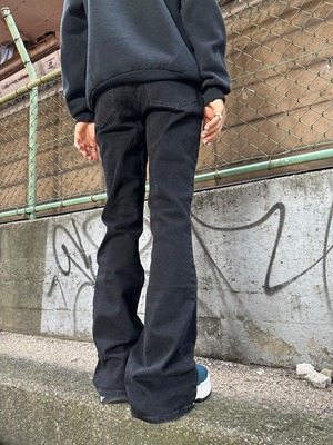【SET】sweat✖️flare pants