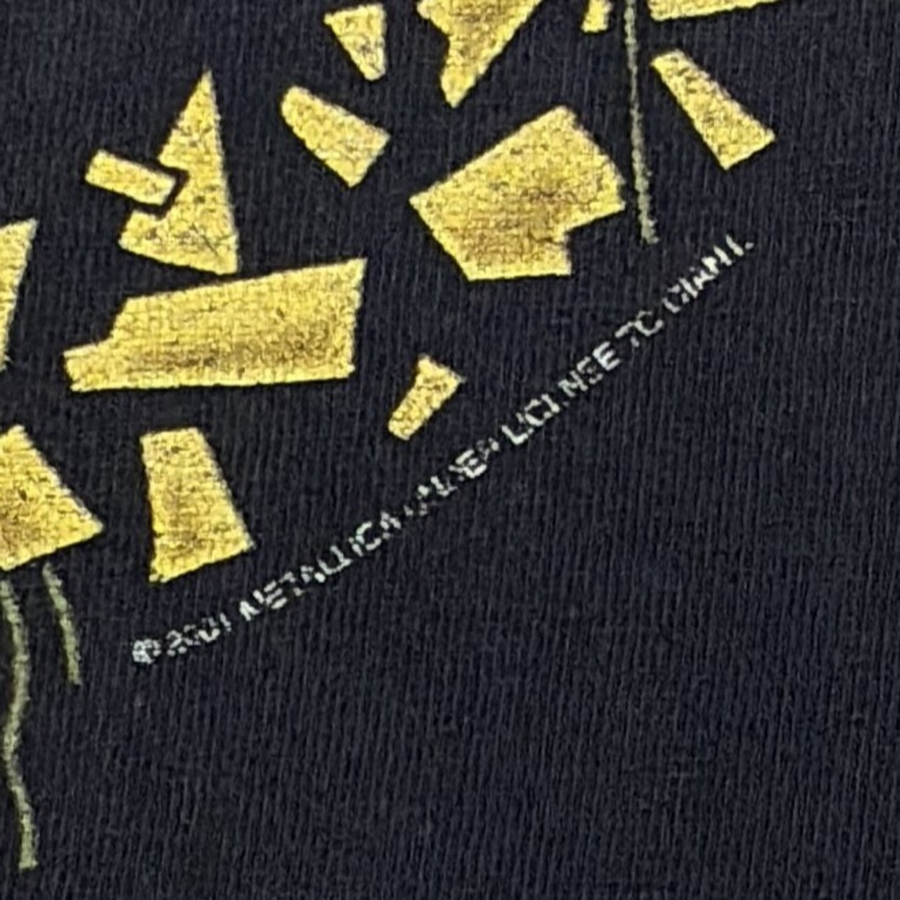 METALLICA 'NO LEAF CLOVER PUSHEAD 00s' GIANT XL 777