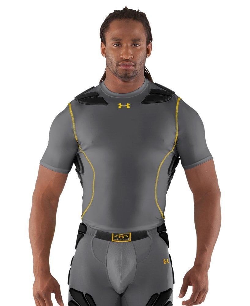 アンダーアーマー UA 5パッド付シャツ SMサイズ NEWモデル【新品】 M,L,XL】UA 5パッド付 3D インナーシャツ | END ZONE/エンドゾーン（驚