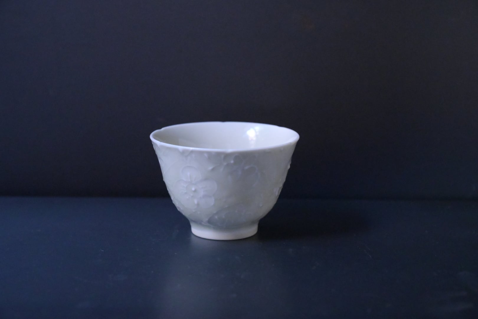 前田麻美 灰青釉花七宝杯 | 鎌倉倶楽部 茶寮