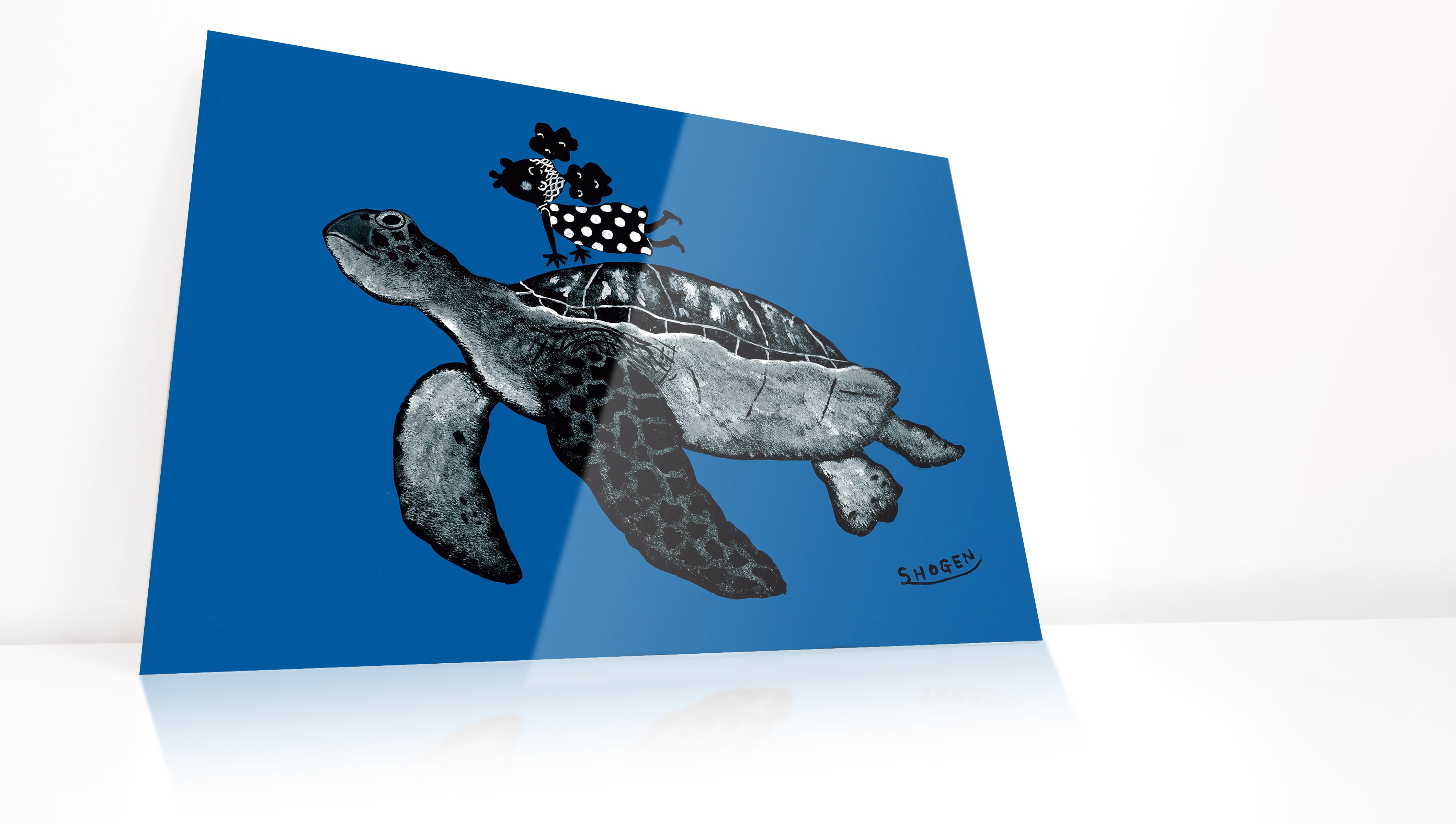 アクリルレプリカ【サイン付き】｜SWIM｜A3サイズ | SHOGENオンライン