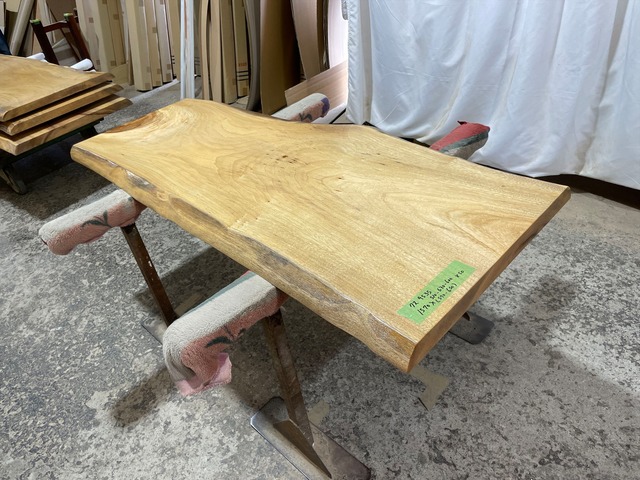 クス9535　楠　一枚板無垢材　1570x510-630-600x50mm カウンター 　ローテーブル　センターテーブル　天板　樟　くすのき