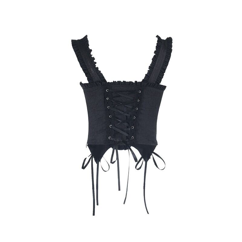 Corset frill cami r0199