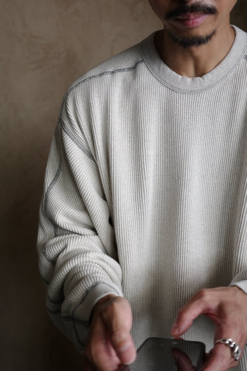 ENDS and MEANS / Waffle Thermal L/S | iremono