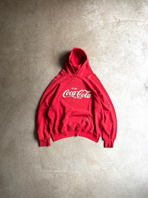 USA製 80‘s BASSETT-WALKER SWEAT PARKA “Coca-Cola”