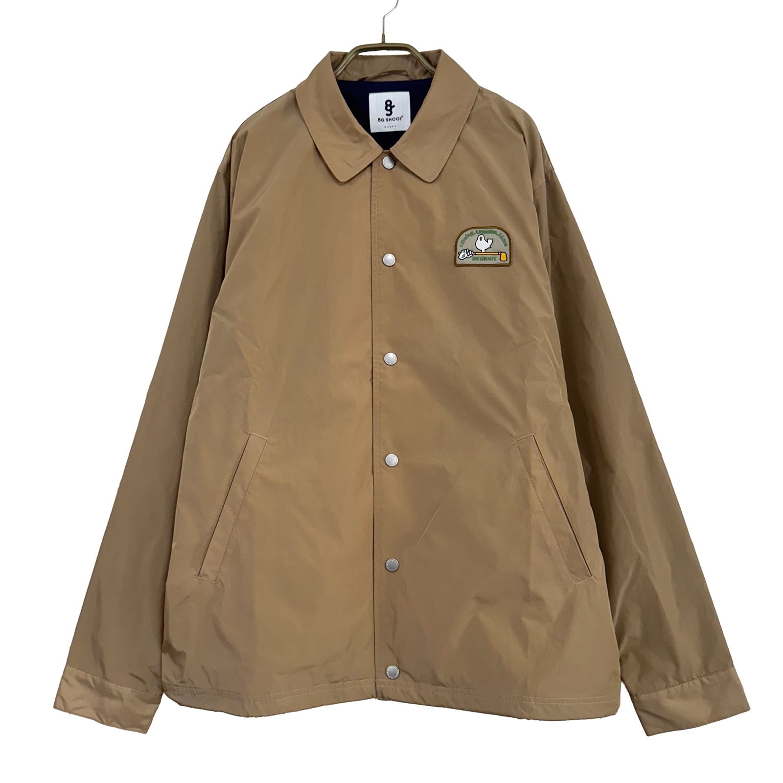 8G COACH JACKET -BEIGE-